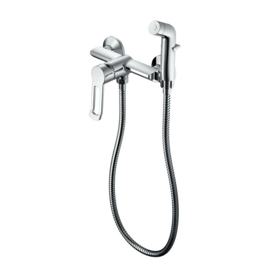 Гигиенический душ Haiba, HB55556, со смесителем, хром