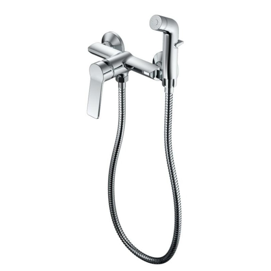 Гигиенический душ Haiba, со смесителем, хром, HB55559