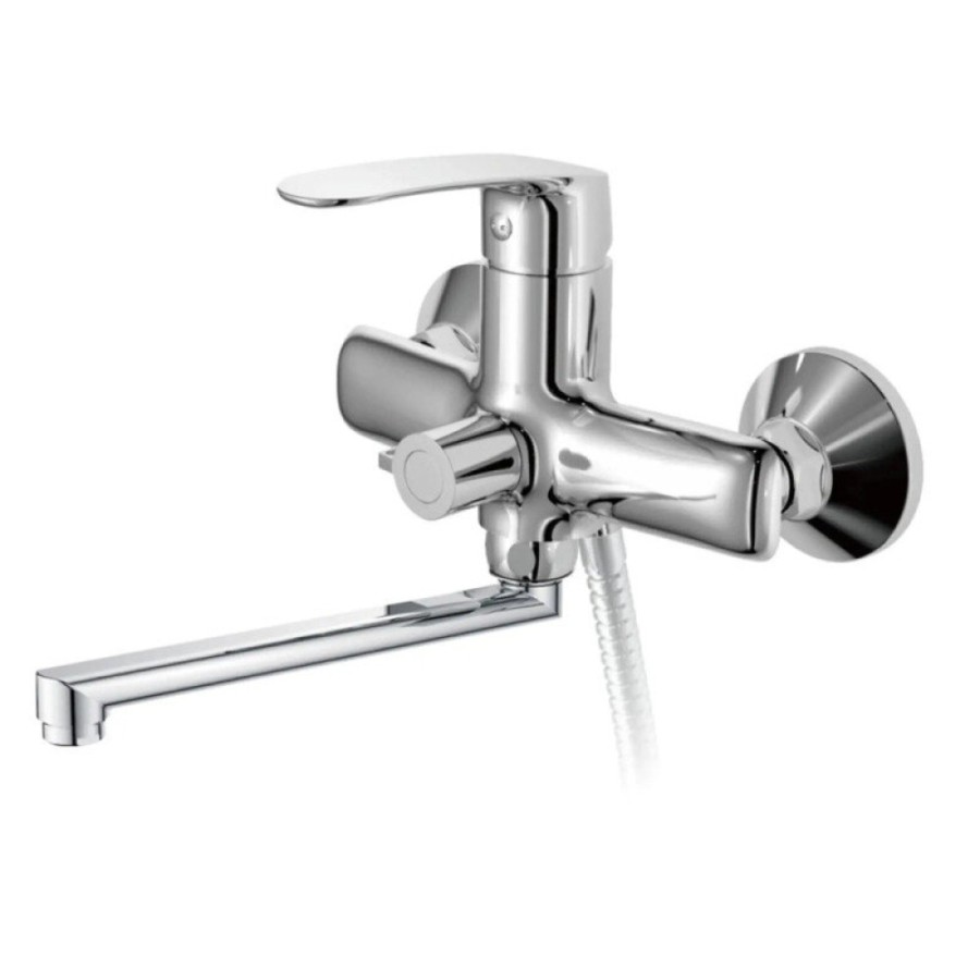 Смеситель для ванны и душа Haiba HB60183, хром