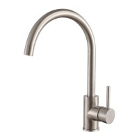 Смеситель для кухни Haiba HB70304-3, сталь
