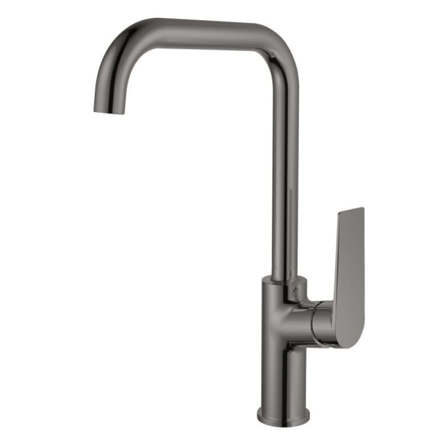 Смеситель для кухни Haiba HB70533-3, пепельный