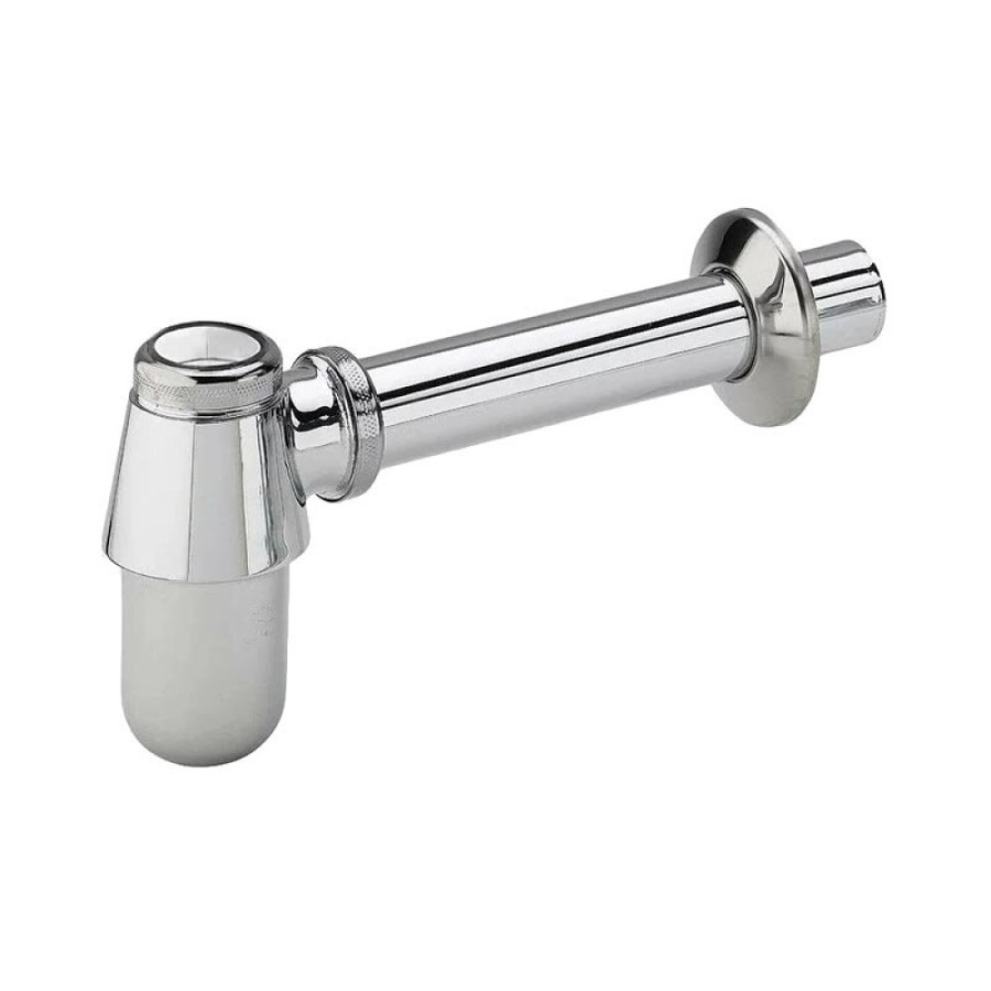 Сифон для раковины Haiba HB80 1, цвет хром