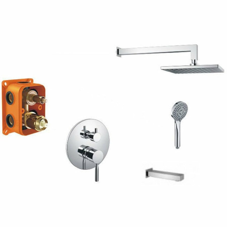Душевая система Haiba HB81088-3, хром