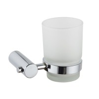 Стакан для щеток с держателем Haiba, нержавеющая сталь, HB8406