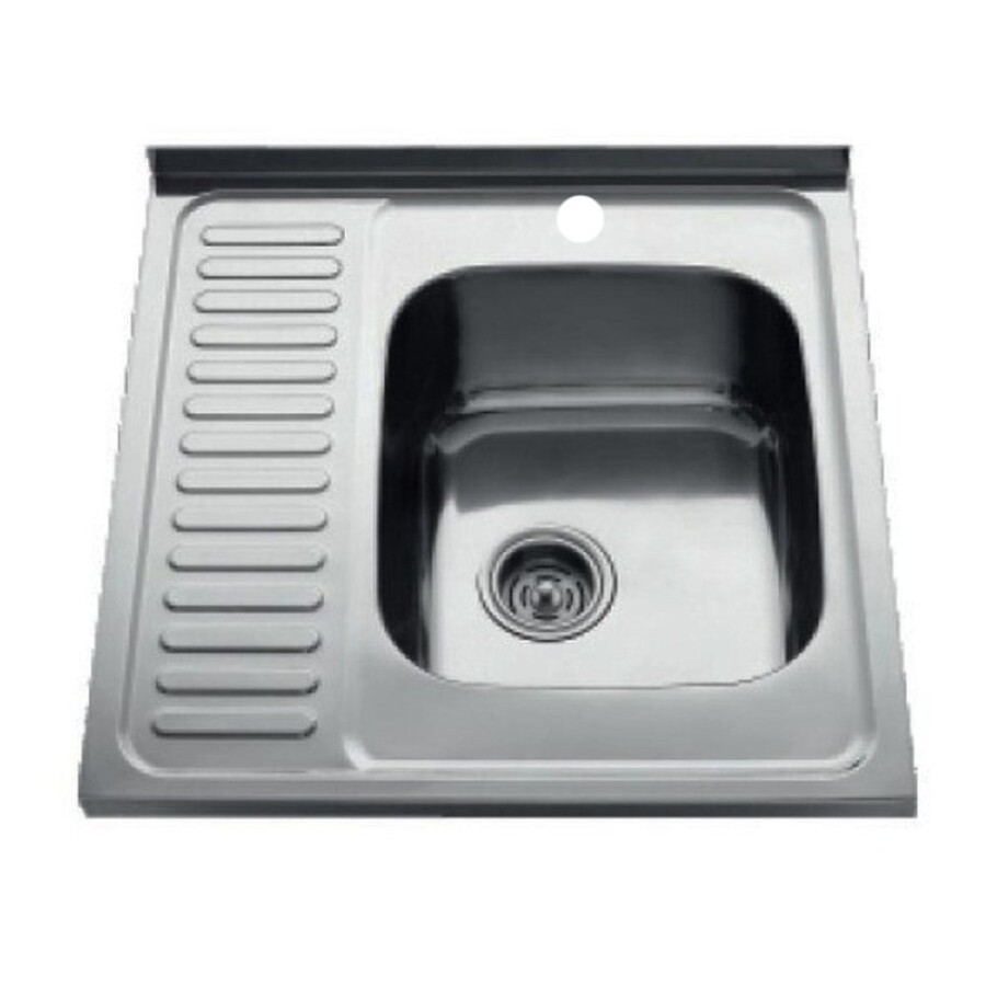 Мойка кухонная Haiba, 60 х 60 х 16 см, матовая сталь, HBS6060-06