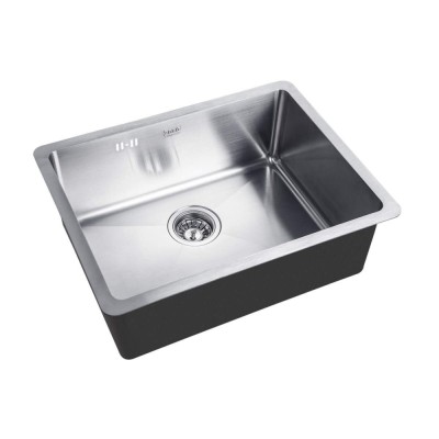 Мойка Zorg HD 5844 Inox, 58 х 44 см, брашированная матовая нержавеющая сталь