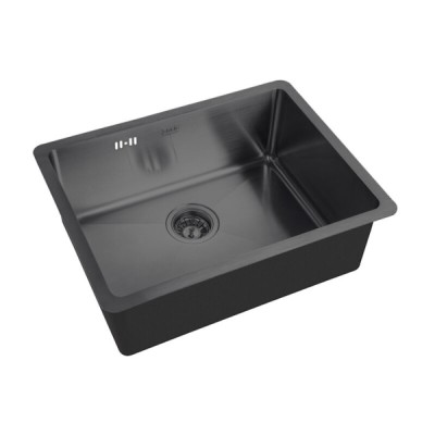 Кухонная мойка Zorg HD 5844 GRAFIT, 58 см, нержавеющая сталь, цвет графит