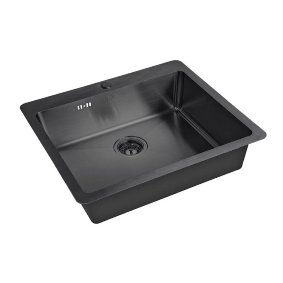Кухонная мойка Zorg HD 7551 GRAFIT, 75 см, нержавеющая сталь, цвет графит