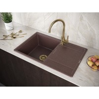 Смеситель для кухонной мойки Paulmark Holstein, Ho212063-BR, бронза