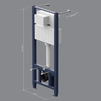 Инсталляция Am.Pm Pro I012704 для подвесного унитаза
