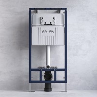 Инсталляция Am.Pm MasterFit, I012710.0131, для подвесного унитаза, с клавишей ProC L, цвет хром матовый