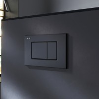 Инсталляция Am.Pm MasterFit, I012710.0238, для подвесного унитаза, с клавишей ProC S, цвет черный матовый