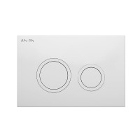 Инсталляция для подвесного унитаза с клавишей Am.Pm ErgoFit I012711.0101, цвет клавиши белый глянцевый