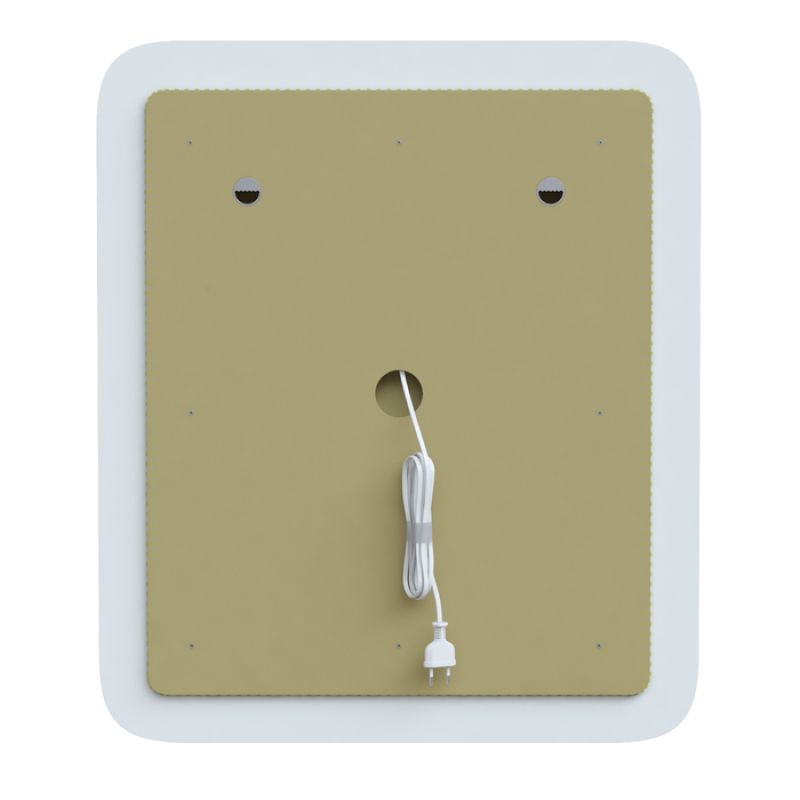 Зеркало Iddis Esper 60 ESP6000i98 с подсветкой Белое матовое c сенсорным выключателем и диммером