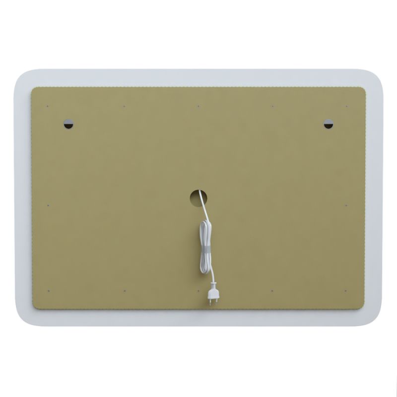 Зеркало Iddis Esper 100 ESP1000i98 с подсветкой Белое матовое c сенсорным выключателем и диммером