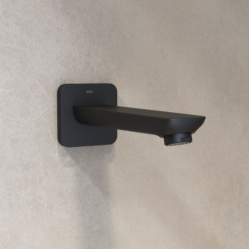 Излив для смесителя Iddis Slide SLIBL00i63 Черный матовый