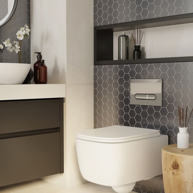 Кнопка смыва Iddis Unifix UNI31CHi77 Хром