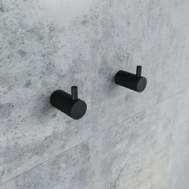 Комплект крючков Iddis Petite PET2SB3i41 Черный матовый