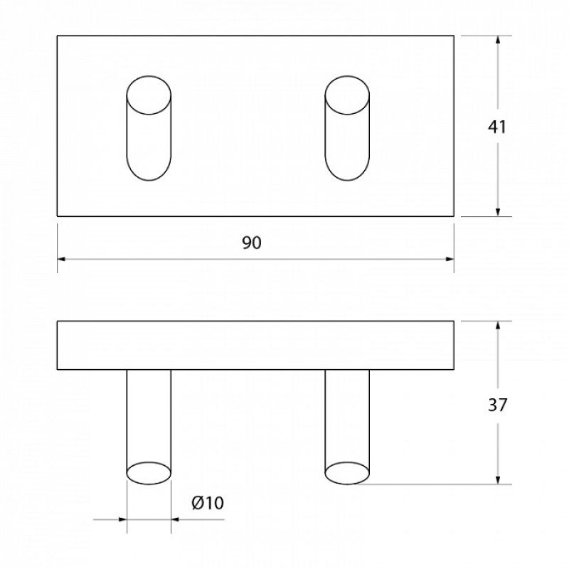 Крючок для полотенец Iddis Edifice EDISB20i41 Хром