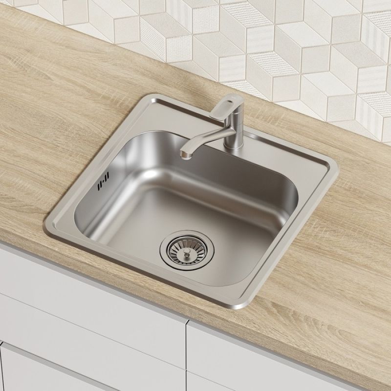 Кухонная мойка Iddis Strit S 48 STR48S0i77S Сатин