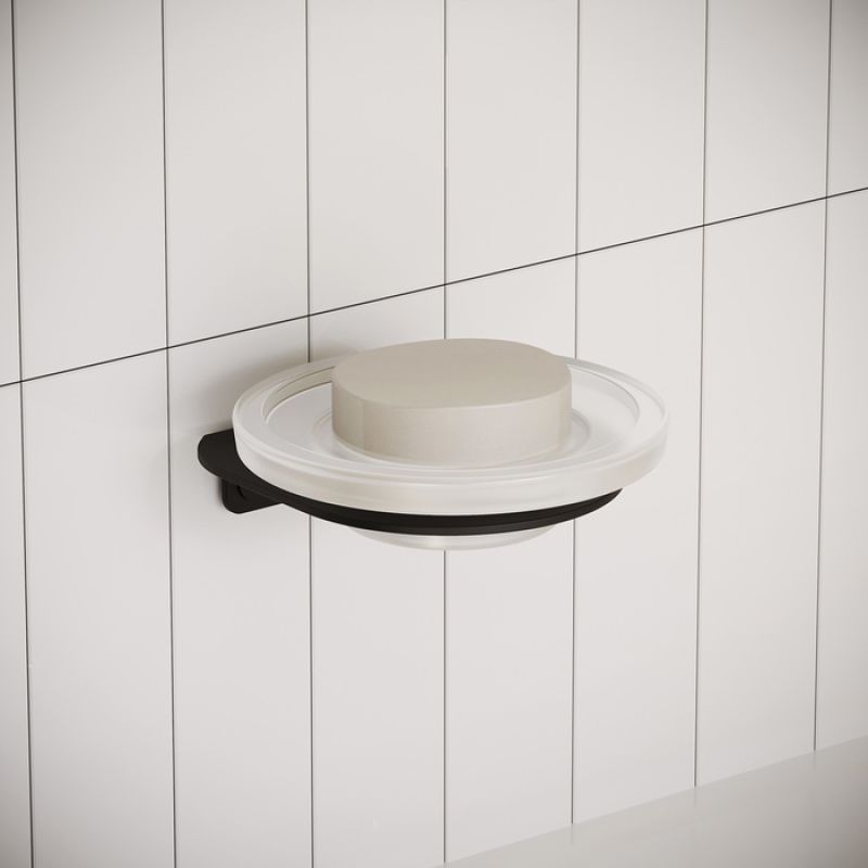 Мыльница Iddis NOABLG0i42 Черная матовая