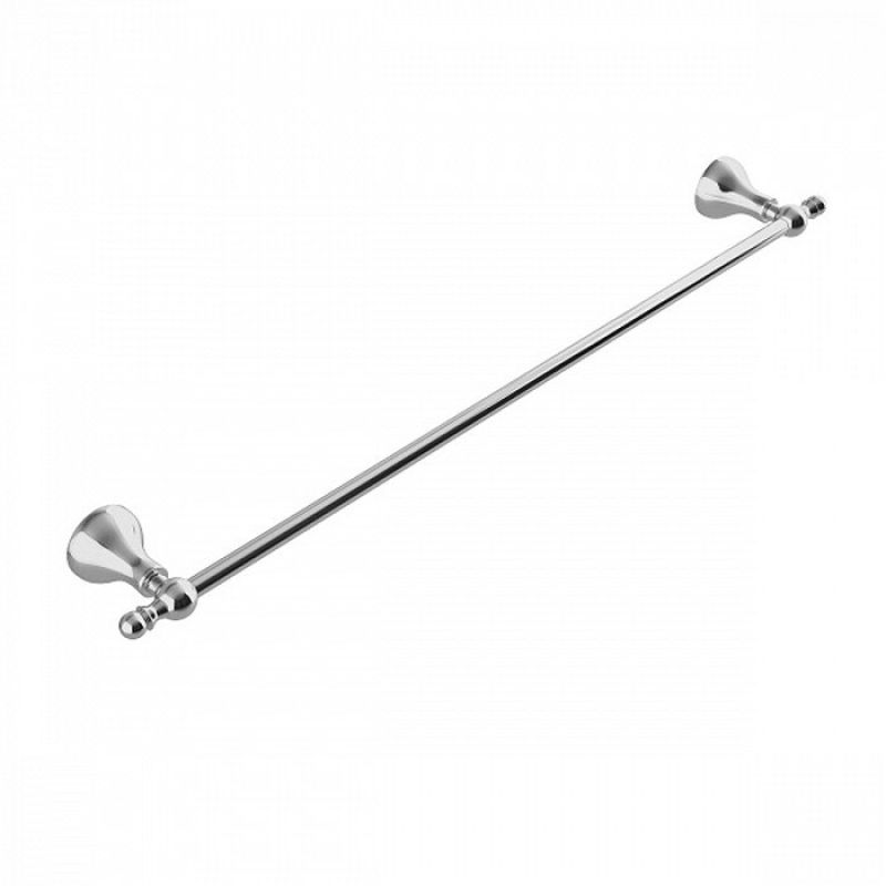 Полотенцесушитель одинарный, глянцевый хром, сплав металлов, Retro, IDDIS, RETSS10i49