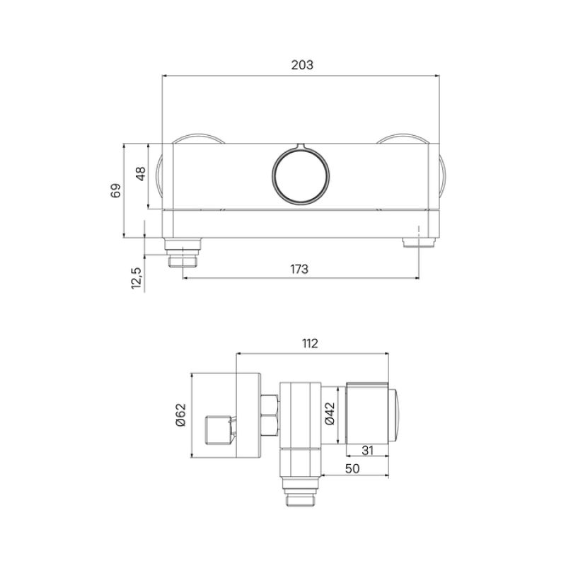 Смеситель для ванны Iddis Slide SLISBBTi02WA Хром
