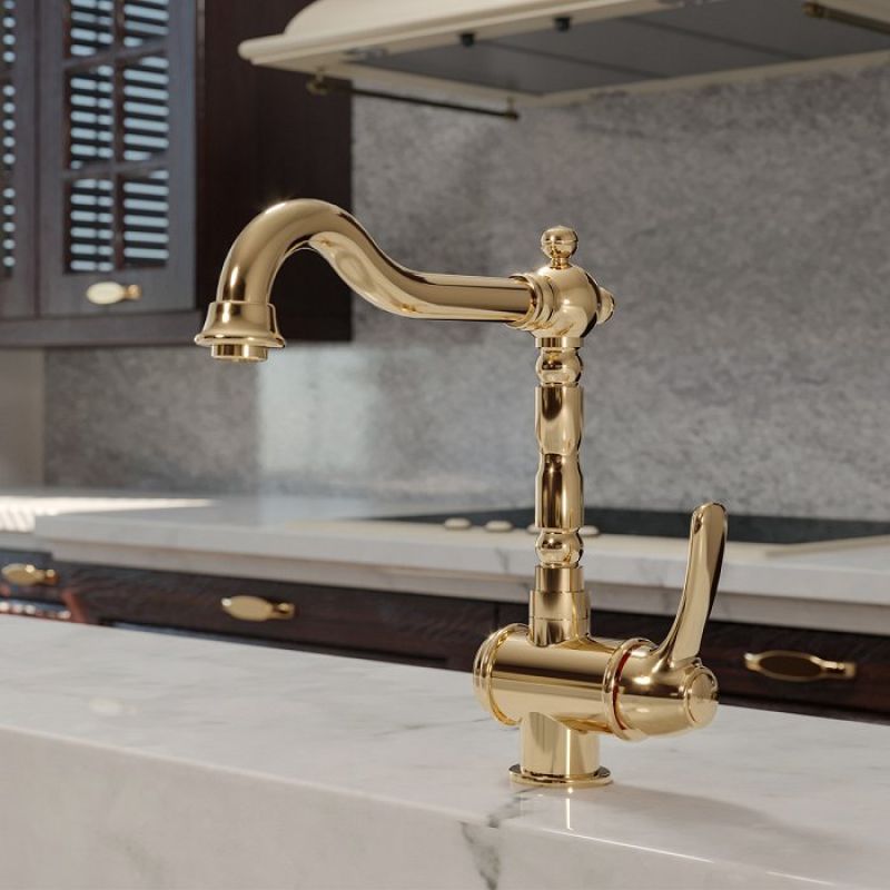 Смеситель для кухни Iddis Oldie OLDYGL0i05 Золото