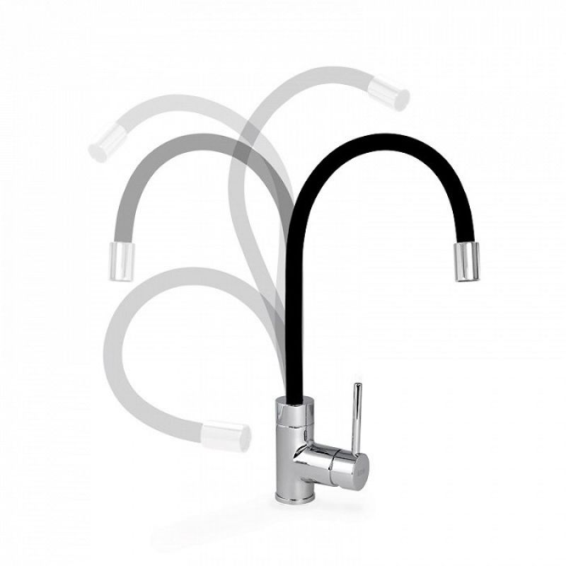 Смеситель для кухни Iddis Kitchen 360 K36SBJBi05 черный/хром