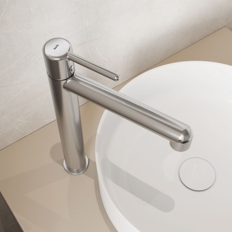 Смеситель для раковины Iddis Aiger AIGBC01i01 Хром матовый