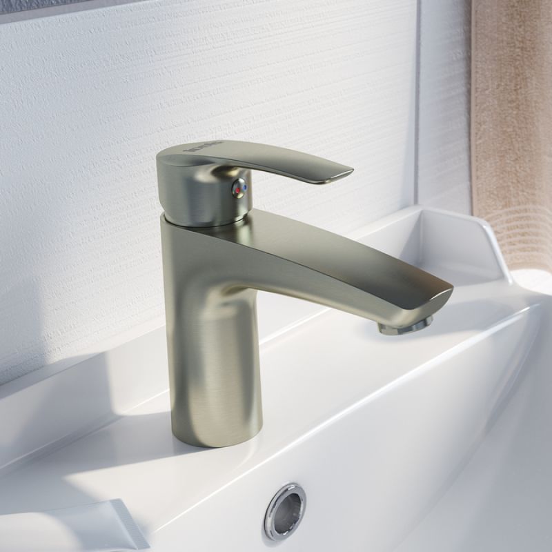 Смеситель для раковины IDDIS Ray RAYBN00i01 сатин