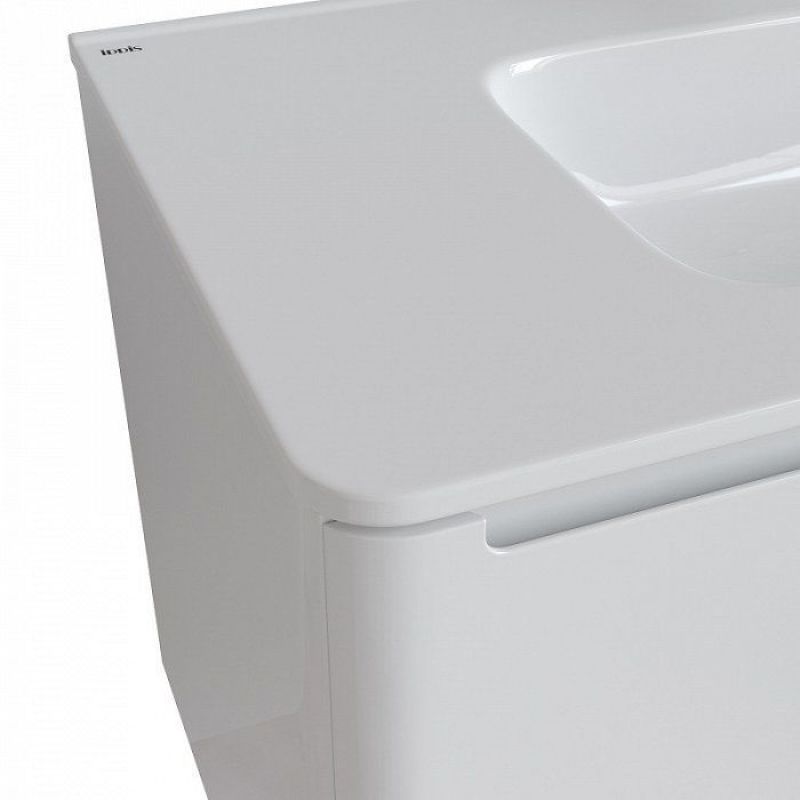 Тумба с раковиной Iddis Edifice 100 подвесная Белая