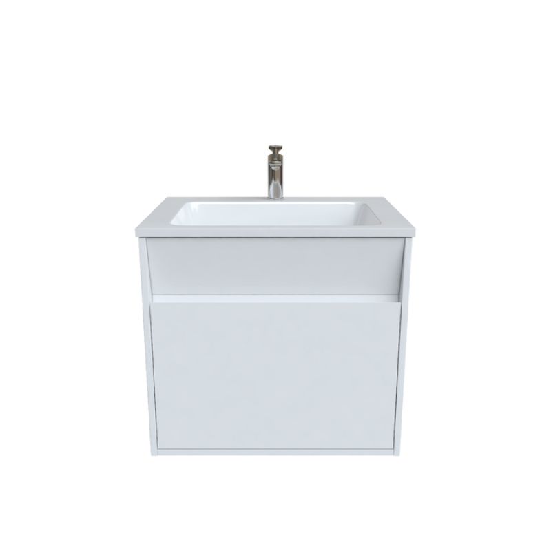 Тумба с раковиной Iddis Esper 60 ESP60W0i95K подвесная Белая