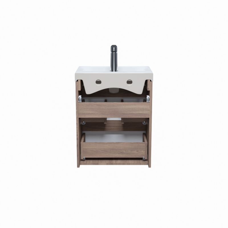 Тумба с раковиной Iddis Zodiac 50 ZOD5AB0i95K подвесная Белая матовая Дерево