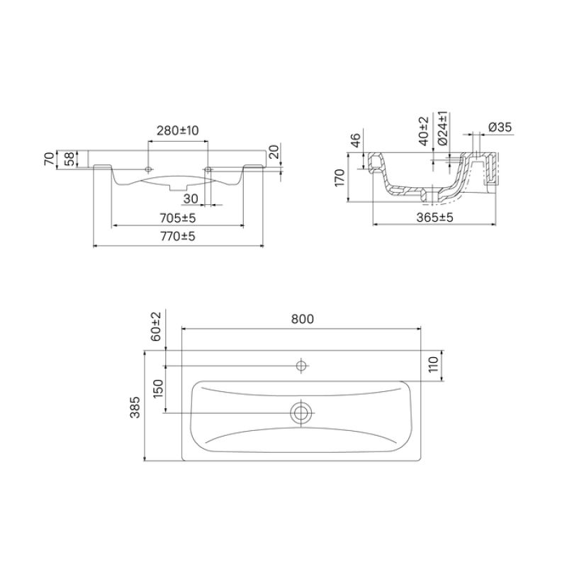 Тумба с раковиной Iddis Zodiac 80 ZOD8AB0i95K подвесная Белая матовая Дерево