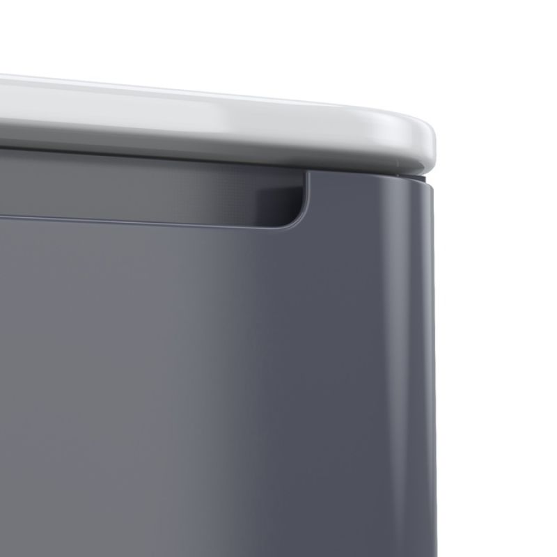 Тумба с раковиной Iddis Edifice 100 EDI10D0i95K подвесная Темно-серая