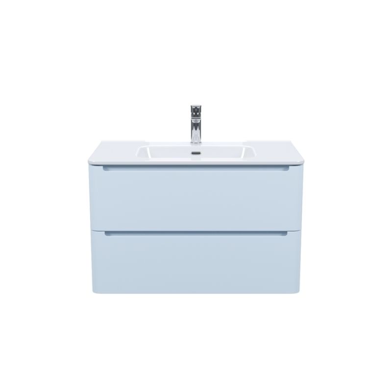Тумба с раковиной Iddis Edifice 80 EDI80B0i95K подвесная Голубая