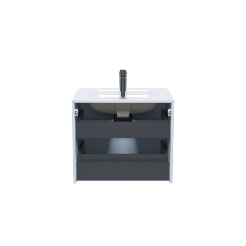 Тумба с раковиной Iddis Edifice 60 EDI60B0i95K подвесная Голубая