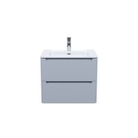 Тумба с раковиной Iddis Edifice 60 EDI60L0i95K подвесная Светло-серая