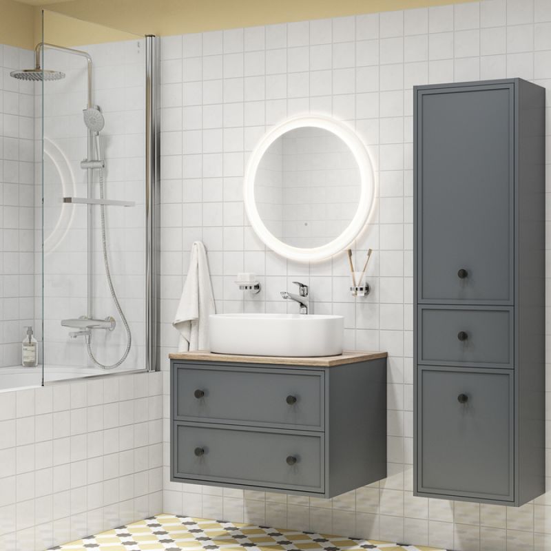 Тумба под раковину Iddis Torr 60 TOR60DBi95K подвесная Темно-серая