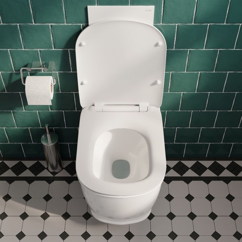 Унитаз подвесной IDDIS Oxford OXFRDSEi25 безободковый, с микролифтом