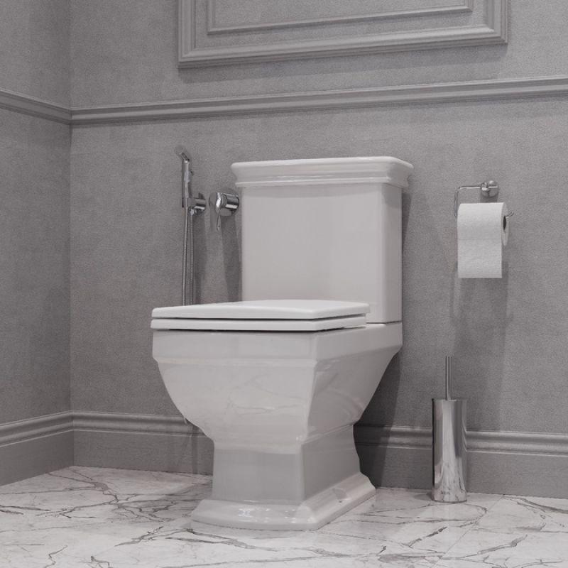 Унитаз компакт Iddis Oldie OLD2DSEi24 с бачком и сиденьем Микролифт