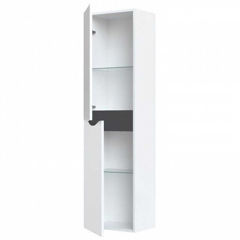 Шкаф пенал Iddis Cloud 40 подвесной Белый