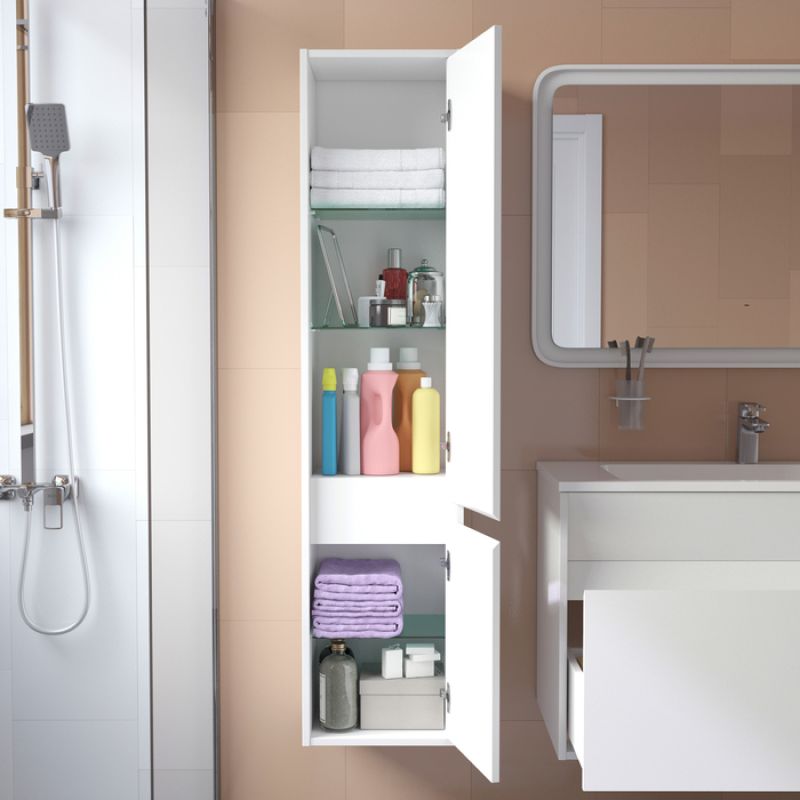 Шкаф пенал Iddis Esper 35 ESP35W0i97 подвесной Белый