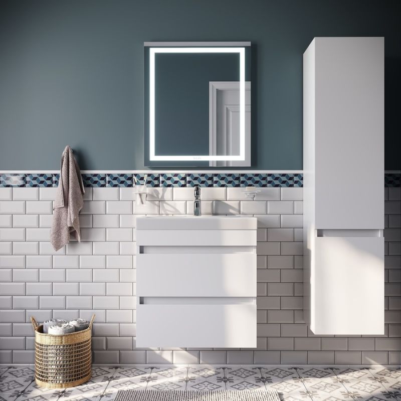 Шкаф пенал Iddis Zodiac 35 ZOD35W0i97 подвесной Белый