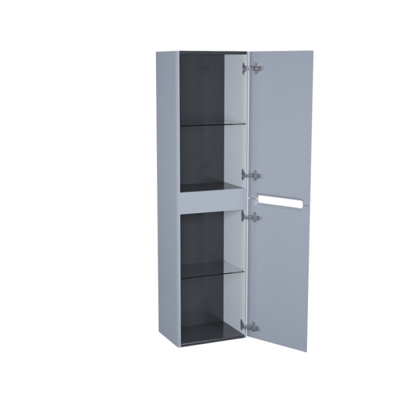 Шкаф пенал Iddis Edifice 40 EDI40L0i97 подвесной Светло-серый