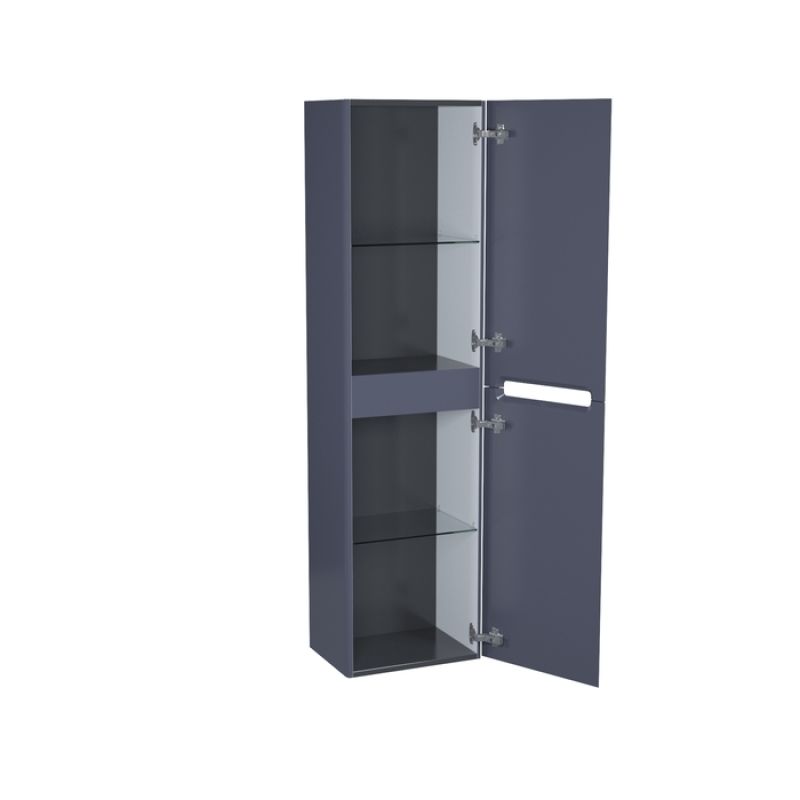 Шкаф пенал Iddis Edifice 40 EDI40D0i97 подвесной Темно-серый