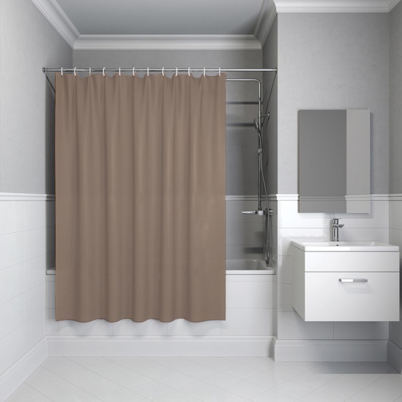 Штора для ванны Iddis Base 240x200 BL03P24i11 Коричневая Штора для ванны Iddis Base 240x200 BL03P24i11 Коричневая