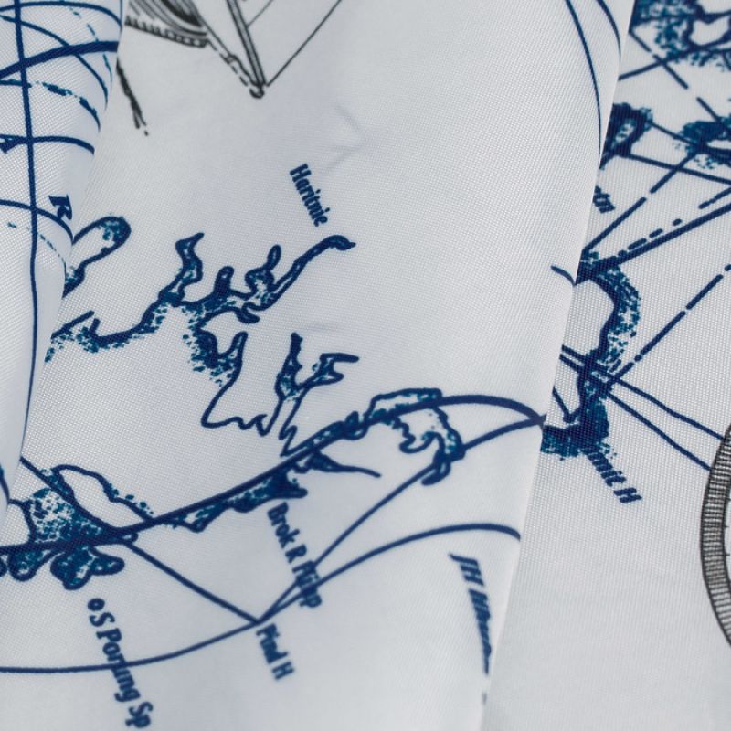 Шторка для ванны Iddis Basic 200x180 B16P218i11 Бело-синяя