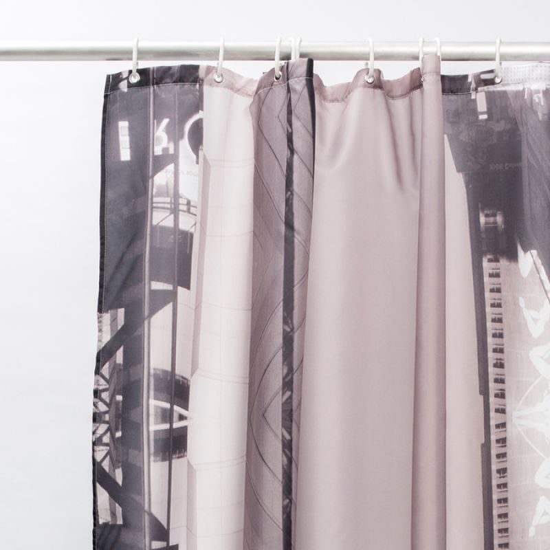 Шторка для ванны Iddis Basic 200x180 B24P218i11 Черная Белая